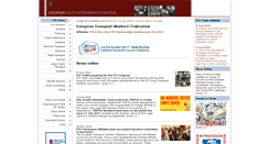 Desktop Screenshot of etf-europe.org